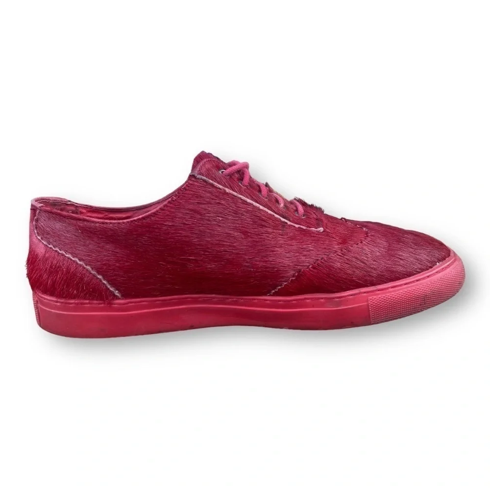 🔥 Mosson Bricke Red Horsehair Skate Shoes 🐎 Wingtip Style | Size 10 | Urban Fit